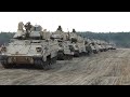 M2 Bradley Vehicles Demonstrate Combat Power in Poland