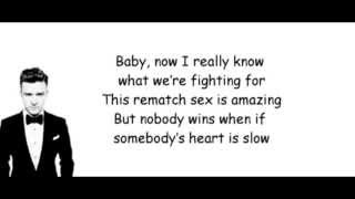 Justin Timberlake - TKO Lyrics (Official song)