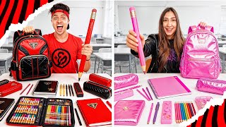 O MELHOR MATERIAL ESCOLAR DE CADA COR VENCE!