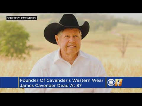 Fundador da Western Wear Chain da Cavender morre no Texas