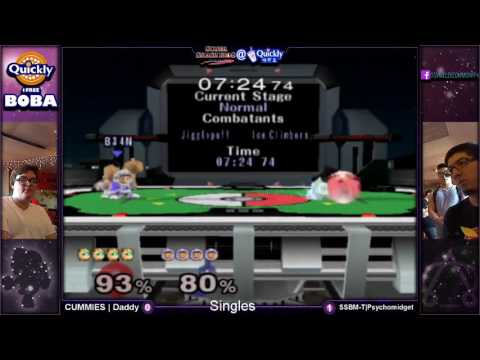 SSBM @ Quickly 5   Daddy vs  Psychomidget