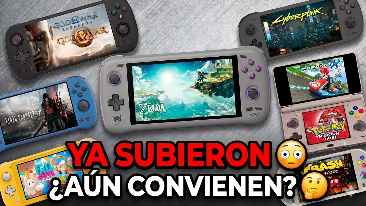 🧐 ¿Consolas portatiles en AliExpress ya son más caras?: Guía con precios actualizados