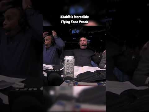 The greatest strike Khabib has ever thrown!