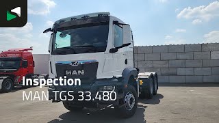 MAN TGS 33.480 6X4 NEW! TN Manual Big-Axle Steelsuspension Drumbrake truck tractor for sale - Image 4 | Autoline New MAN TGS 33.480 6X4 NEW! TN Manual Big-Axle Steelsuspension Drumbrake truck tractor | Image 4 - Autoline