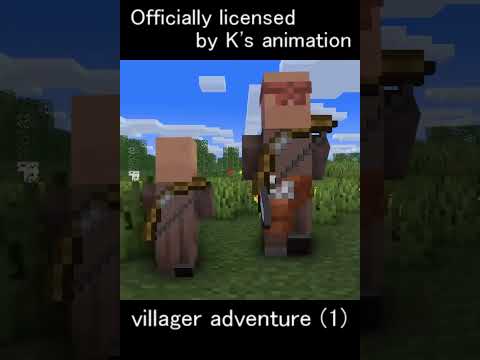 yoswi00001 - villager adventure (1)　#minecraft  #shorts