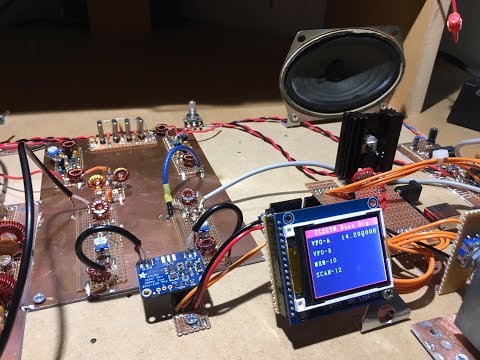 Homebrew 80m/20m SSB Rig Part 5 - Superhet Receiver Experiments