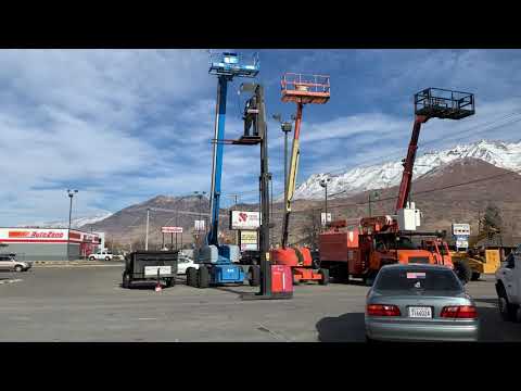 Electric Forklift Narrow Aisle Order Picker Raymond 3,000 LB Capacity 20' Reach FOR SALE $7,500