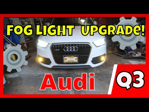 Audi Q3 Fog Light Replacement/Upgrade