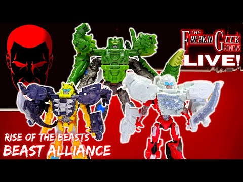 Rise of the Beasts BEAST ALLIANCE: EmGo's LIVE TRansformers Reviews N' Stuff