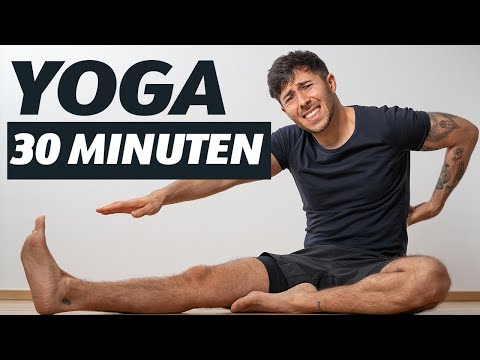 30 Minuten Komplette Yoga Einheit - Mehr Beweglichkeit mit einfachen Dehnübungen für Anfänger