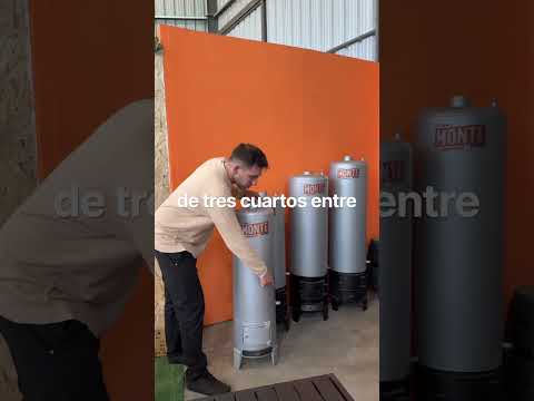 Calefón a leña 🪵 #tradicional #agua #cordoba #montehome