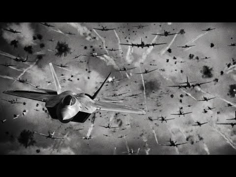 One Modern Jet vs 10,000 WW2 Planes — The Most Unfair Battle in History
