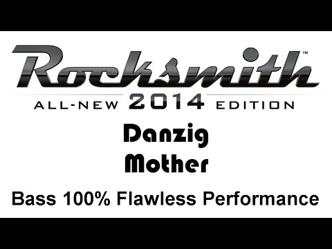Danzig "Mother" bass cover  Rocksmith 2014 finger 100%