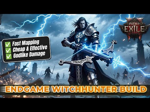 POE2 0.3 Endgame Witchhunter Build – Fast Mapping & Pinnacle Boss Destroyer