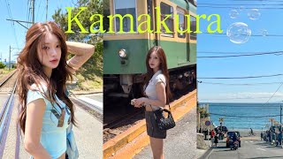 일본 여름 감성 가마쿠라°.♡.°🚃도쿄 근교 여행 🇯🇵#도쿄 #가마쿠라 #tokyo #kamakura 