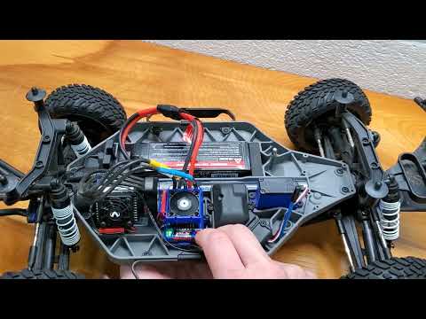 Traxxas slash 4x4 cooling fans install