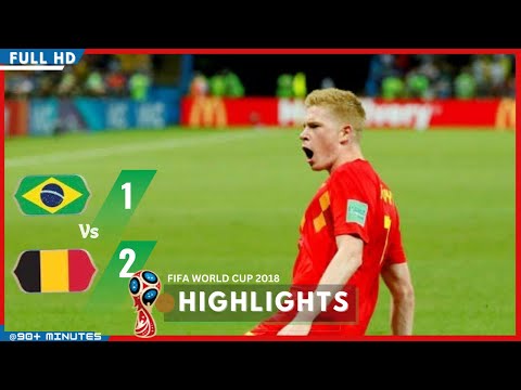 Brazil vs Belgium | World Cup 2018 | Full Match Highlights (1-2)