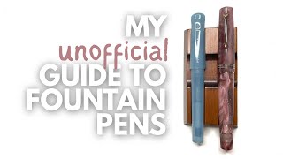 New to fountain pens and inks? My (unofficial) guide for starting in the #fountainpen hobby!