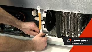 Condenser Fan Assembly Replacement on Furrion Refrigerator FCR20DCAFA V1