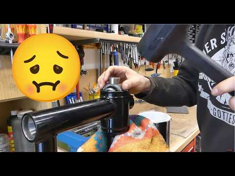 Moto Guzzi T3 - Restoration -- Part 29 -- Forks - Carburetor - Swingarm - Failure at the Universa...