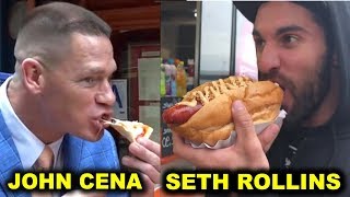 10 Shocking Diets of WWE Wrestlers - John Cena, Seth Rollins &amp; more