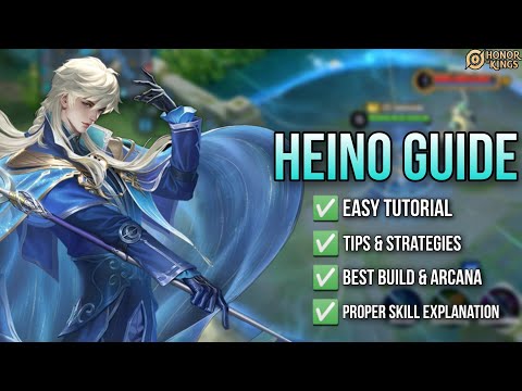 HOK: HEINO COMPLETE GUIDE & TIPS | BEST BUILD 2024 | Honor of Kings