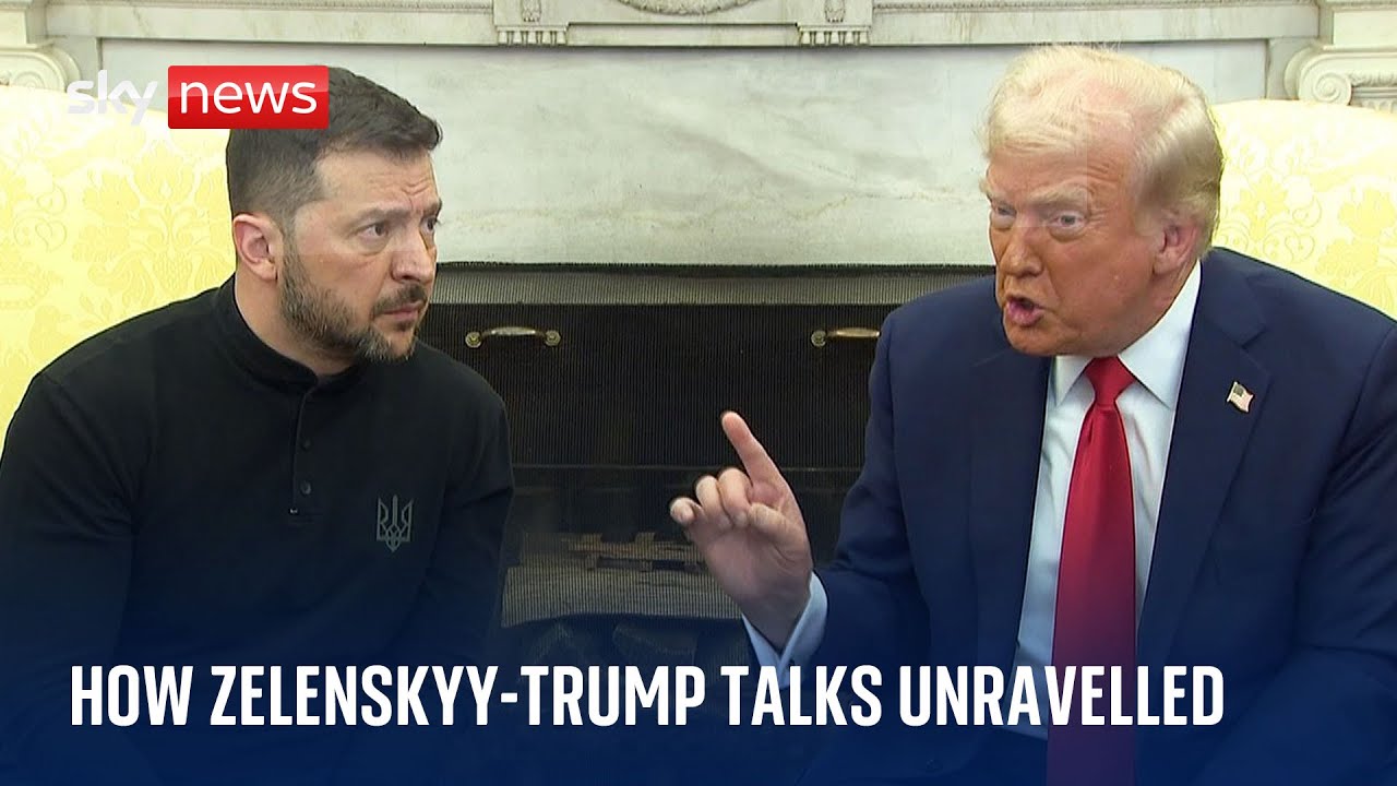 Trump-Zelenskyy spat sends shockwaves around the world