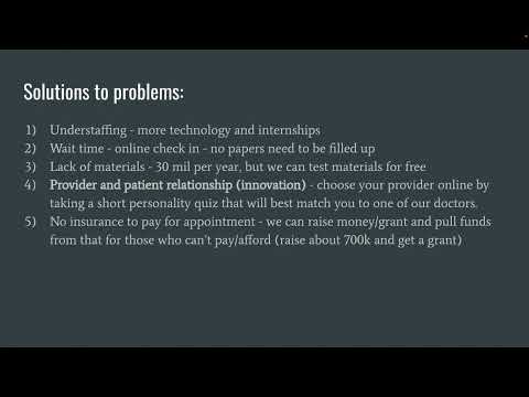 ER project  Olivia hannah