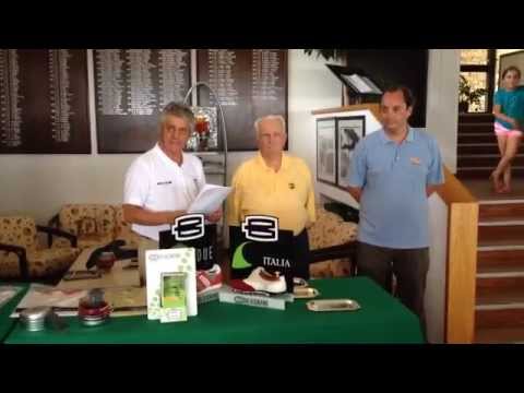 Premiazione gara di golf "Coppa Camping Baia Verde" Golf Club Punta  Ala 30.07.2015