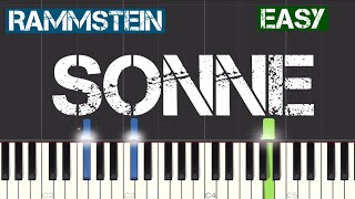 Rammstein - Sonne Piano Tutorial | Easy