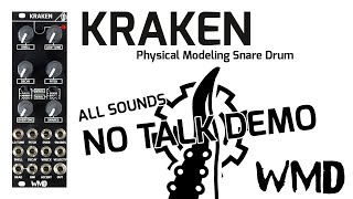 Video thumbnail for WMD Kraken Eurorack Module - 15 minutes of sounds NO TALKING by WMDevices