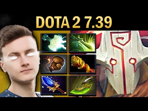 Juggernaut Gameplay Miracle with Butterfly and Aghanims - Dota 2 7.39