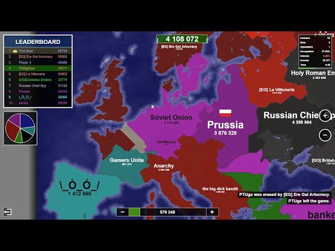 Europe Map Winning Strategy! Territory Games io - Territorial IO