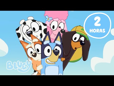 🔴AO VIVO: NOVA Compilação de Bluey Contos ⭐️ Divirta-se com os Amigos! | 2 HORAS | Bluey