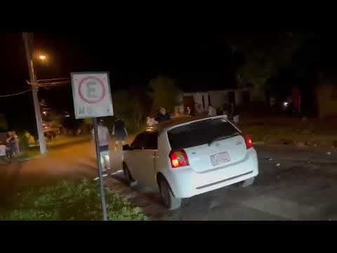 HINCHAS PROTAGONIZAN INCIDENTES TRAS FINAL DE LA LIGA TEBICUARY EN SAN PEDRO DEL PARANÁ