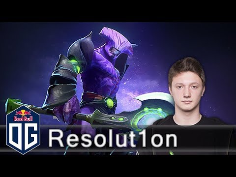 OG.Resolut1on Faceless Void Gameplay - Ranked Match - OG Dota 2.