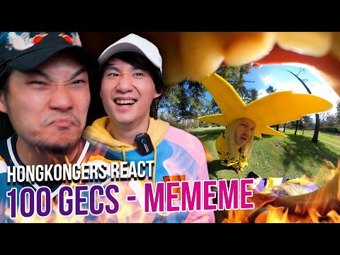 Hong Kongers React to "100 gecs - mememe" (THISSS IS  FIREEEEEEEE)
