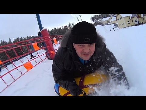 Видео: Видео горнолыжного курорта Лиственная, гора в Свердловская область