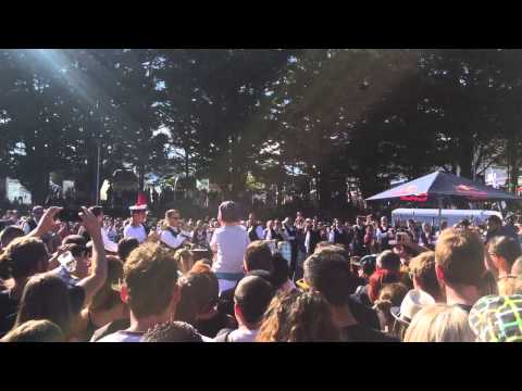 Redbull Boom bus VS Bagad de Lorient