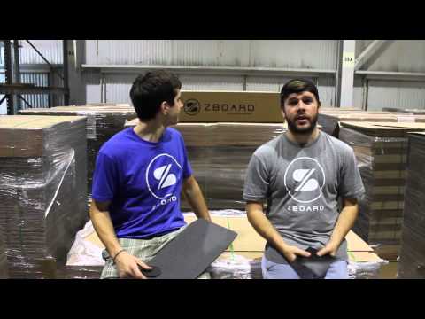 ZBoard Manufacturing: Pallets, T-Shirts, Forklifts and Foam