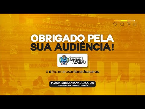 4ª Sessão Ordinária de Maio de 2023 da Câmara de Vereadores de Santana do Acaraú / 26.05.2023