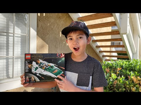 Lego Star Wars Resistance A-Wing Starfighter Set 75248 Unboxing & Review