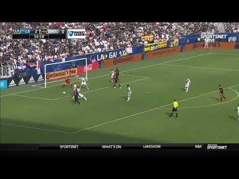 Romell Quioto le mete un baile a la defensa y acorta el marcador La Galaxy 2-1 Houston Dynamo