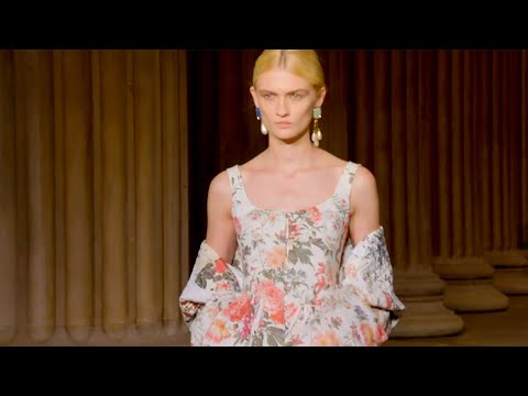 ERDEM | Spring 2022 Highlights | London Fashion Week