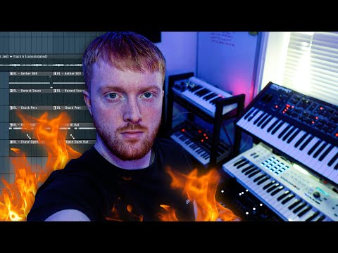 Cooking Up 4 Crazy Beats Using My Entire Synth Collection