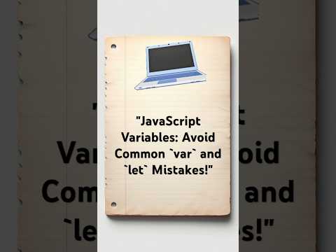 Fix It Now: Does Your Code Suck? JavaScript Variables Edition Explained
