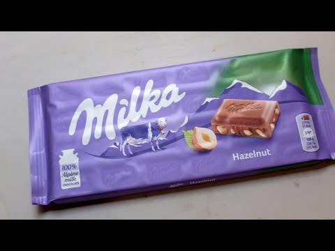 Milka Hazelnut Chocolate Bar Review
