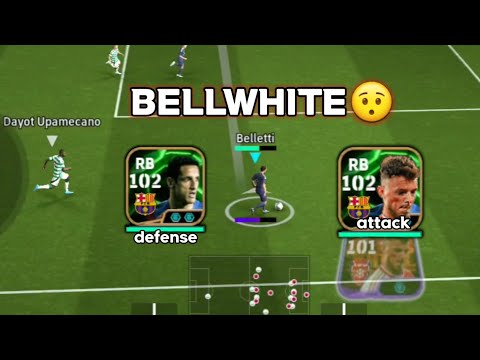 BELLETTI AT RB, BUT WHITE IN ATTACK🤔: IS HE WORTH YOUR CONTRACT