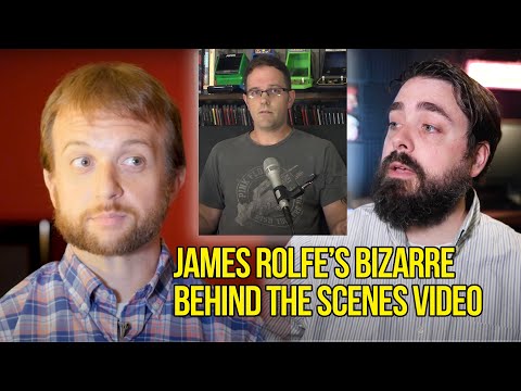 James Rolfe's BIZARRE Behind the Scenes Video | Red Cow Arcade Clip