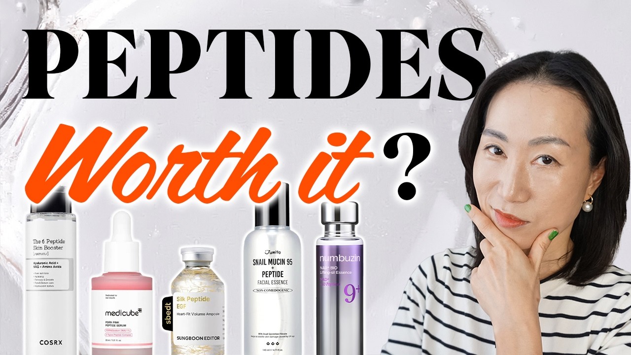 Do Peptides Actually Work? Top 7 Korean Peptide Skincare for Mature Skin